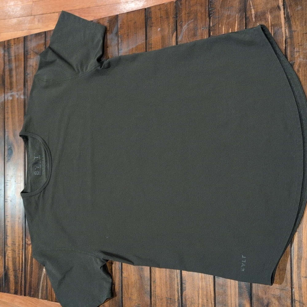 Bylt Drop Cut Lux Short Sleeve Forest